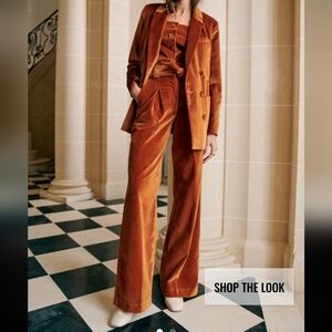 Sezane Neil 100% Organic Cotton Trousers